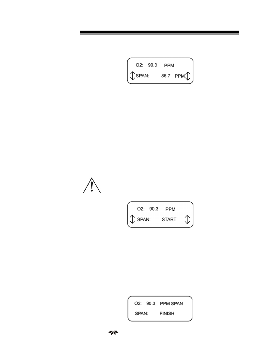 Teledyne 3110 – Portable Trace/Percent Oxygen Analyzer, FM-approved configuration User Manual | Page 29 / 45
