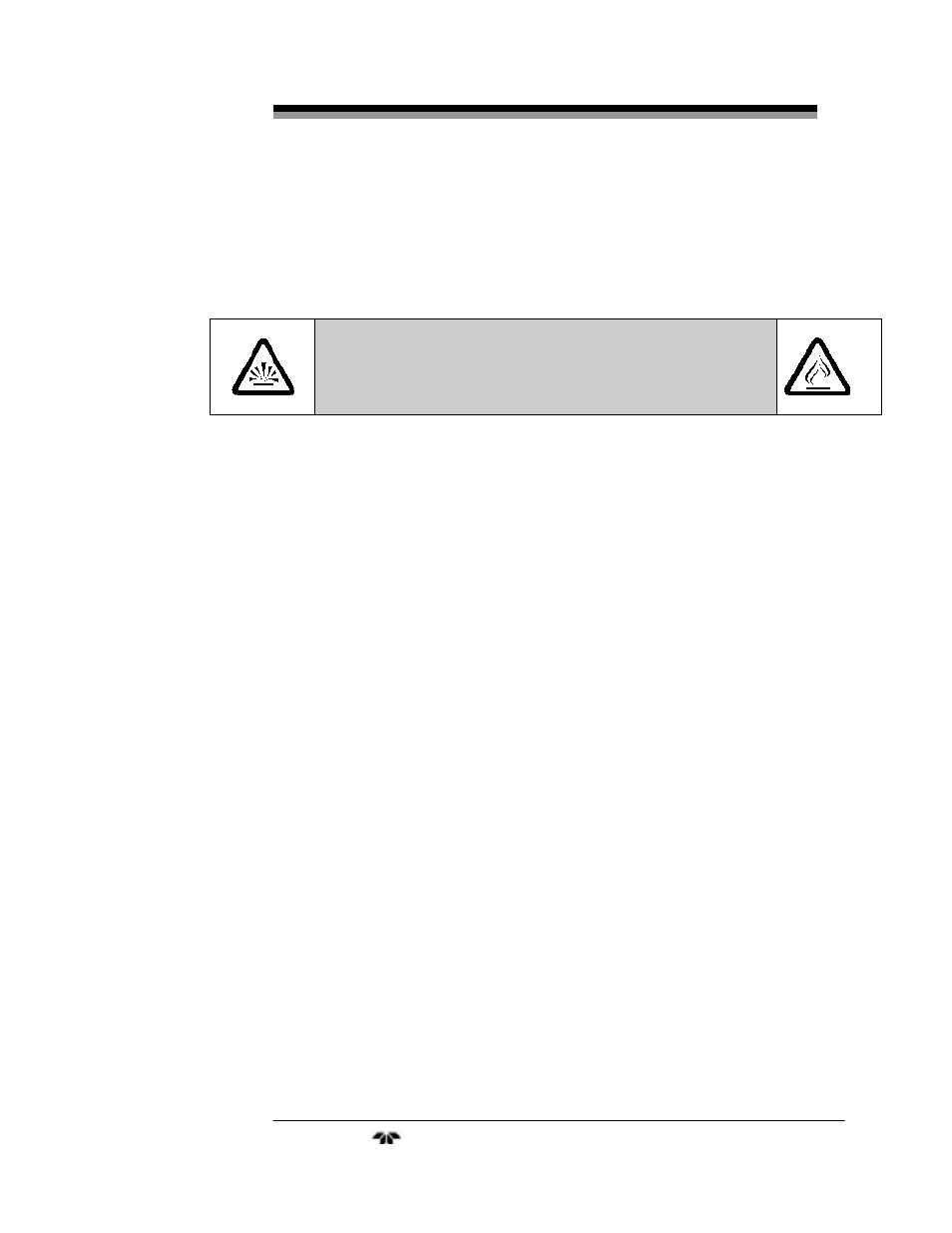 Danger | Teledyne 3190Z - Zirconium oxide trace oxygen analyzer User Manual | Page 7 / 35