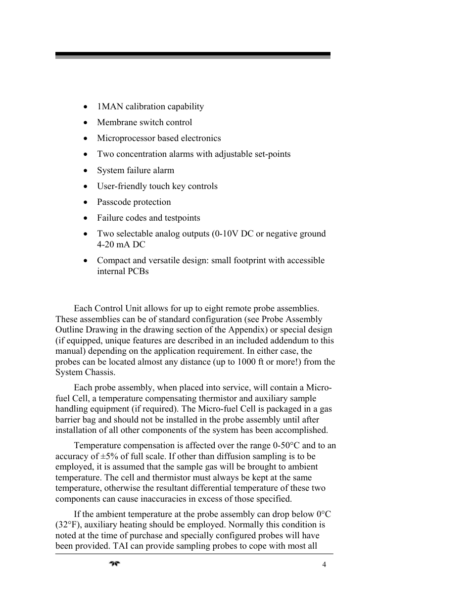 Teledyne 3220 - Multi-channel oxygen monitor system User Manual | Page 18 / 58