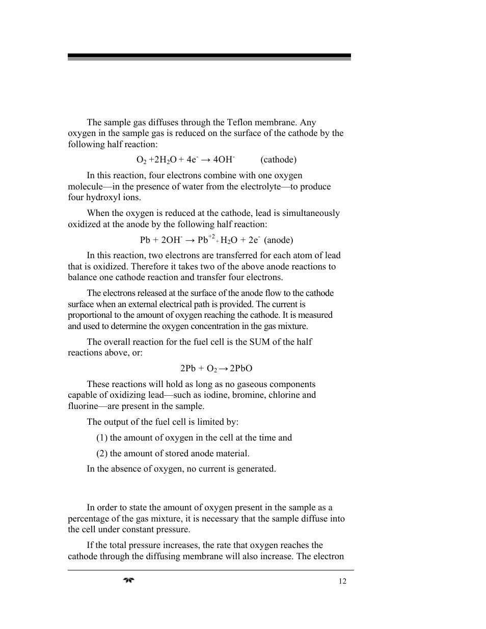 Teledyne 3220 - Multi-channel oxygen monitor system User Manual | Page 26 / 58
