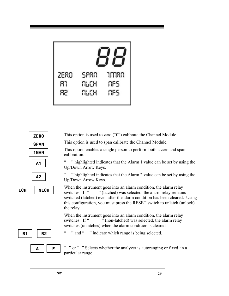 Teledyne 3220 - Multi-channel oxygen monitor system User Manual | Page 43 / 58