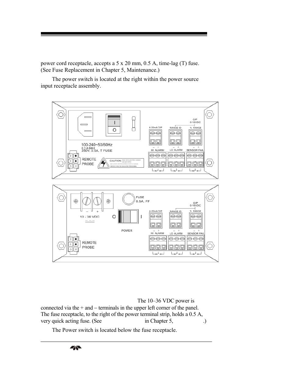 Teledyne 3290 - OEM percent oxygen analyzer User Manual | Page 28 / 47