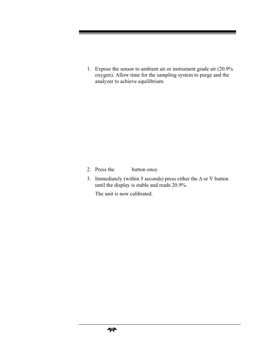 Teledyne 3290 - OEM percent oxygen analyzer User Manual | Page 37 / 47