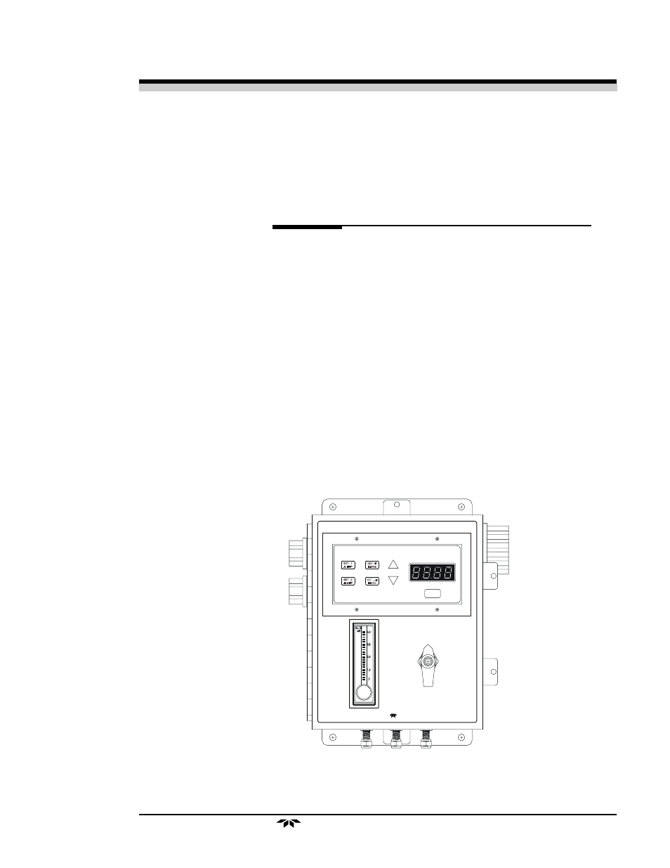Operation 4.1 introduction | Teledyne 3300PB - Low cost percent oxygen analyzer User Manual | Page 25 / 41