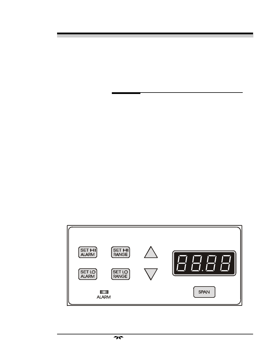Teledyne 3300TA - Low cost trace oxygen analyzer User Manual | Page 25 / 43