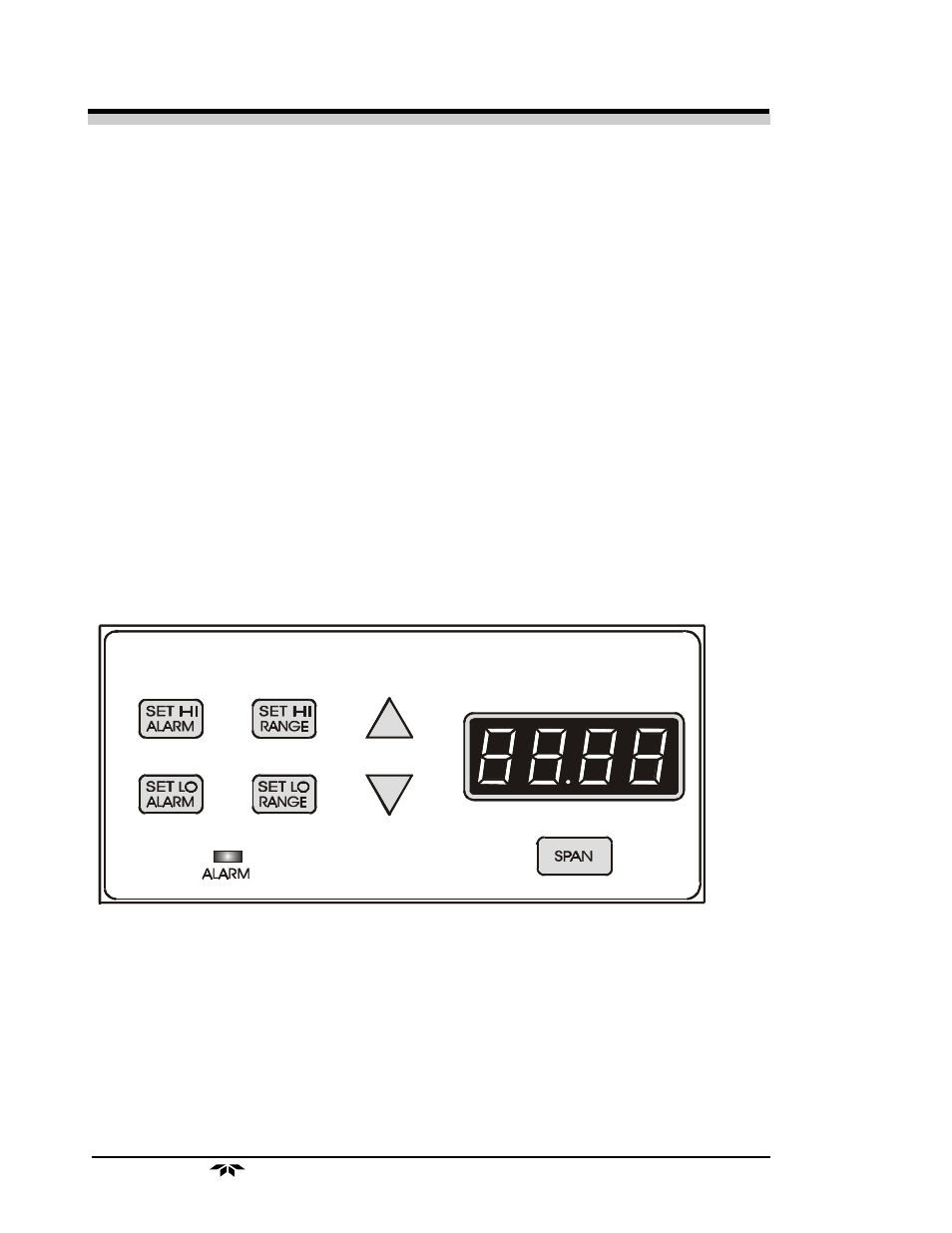 Teledyne 3300TA - Low cost trace oxygen analyzer User Manual | Page 8 / 43