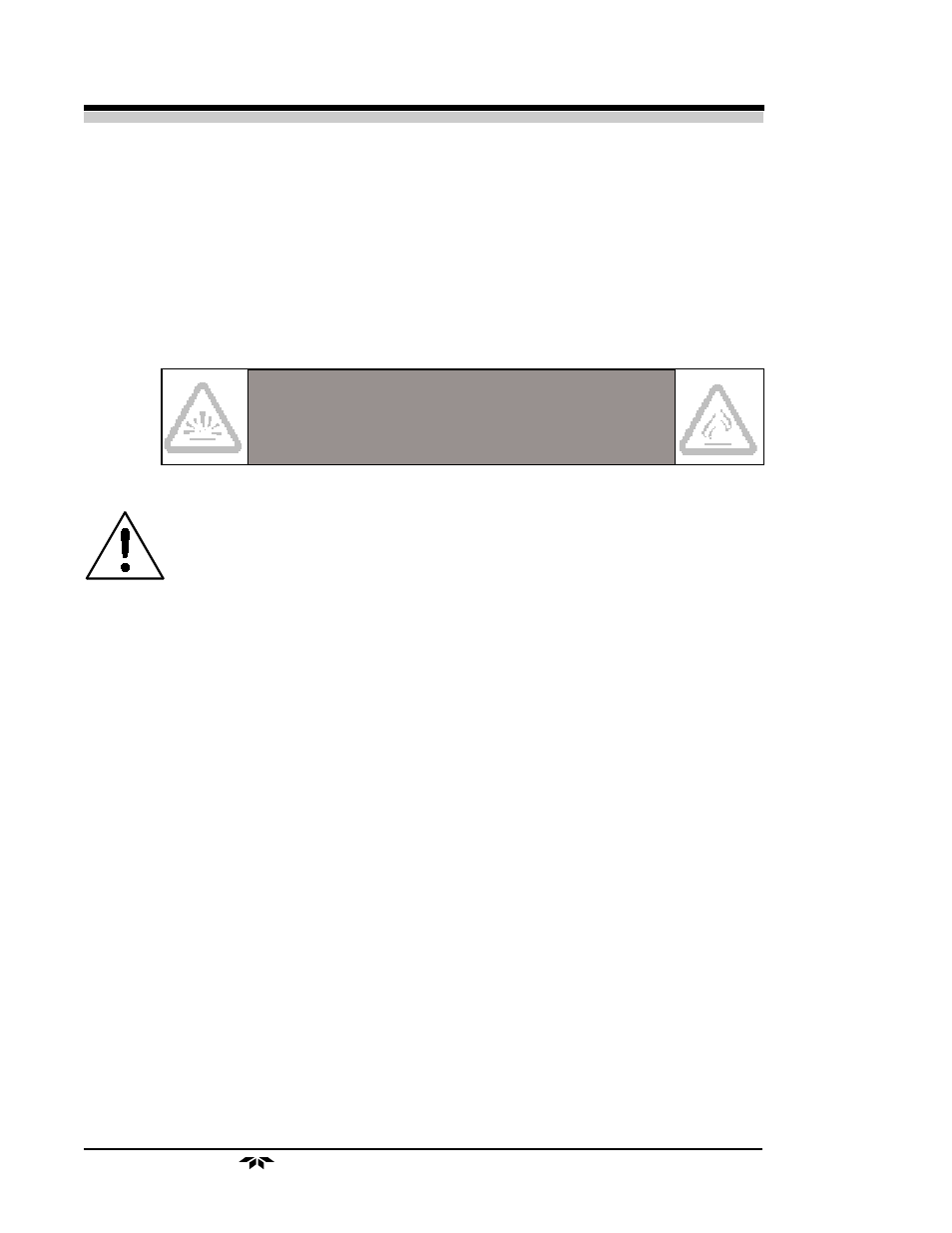 Danger | Teledyne 3300TB - Low cost trace oxygen analyzer User Manual | Page 6 / 43