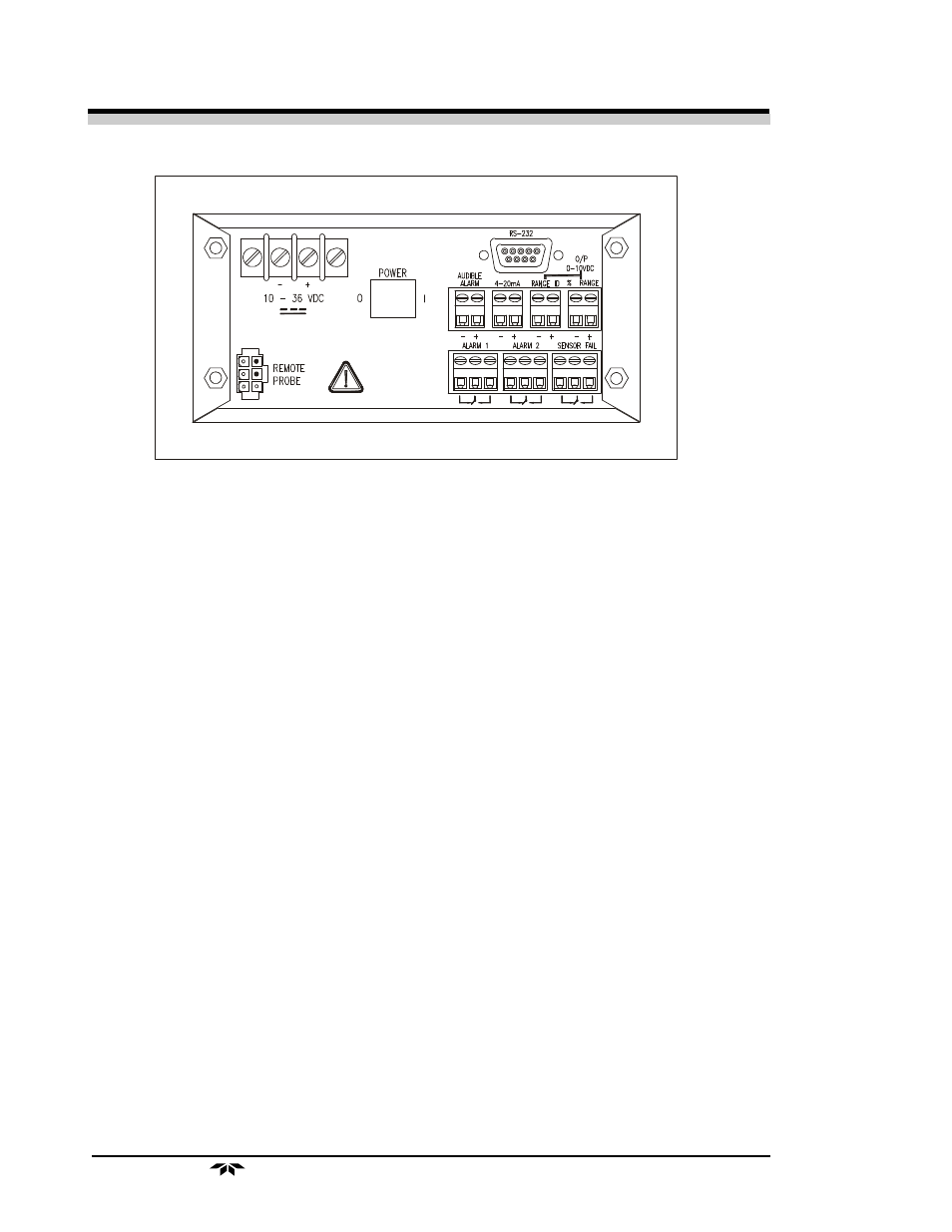 Teledyne 3350 - Microprocessor based control room monitor for personnel safety User Manual | Page 10 / 43