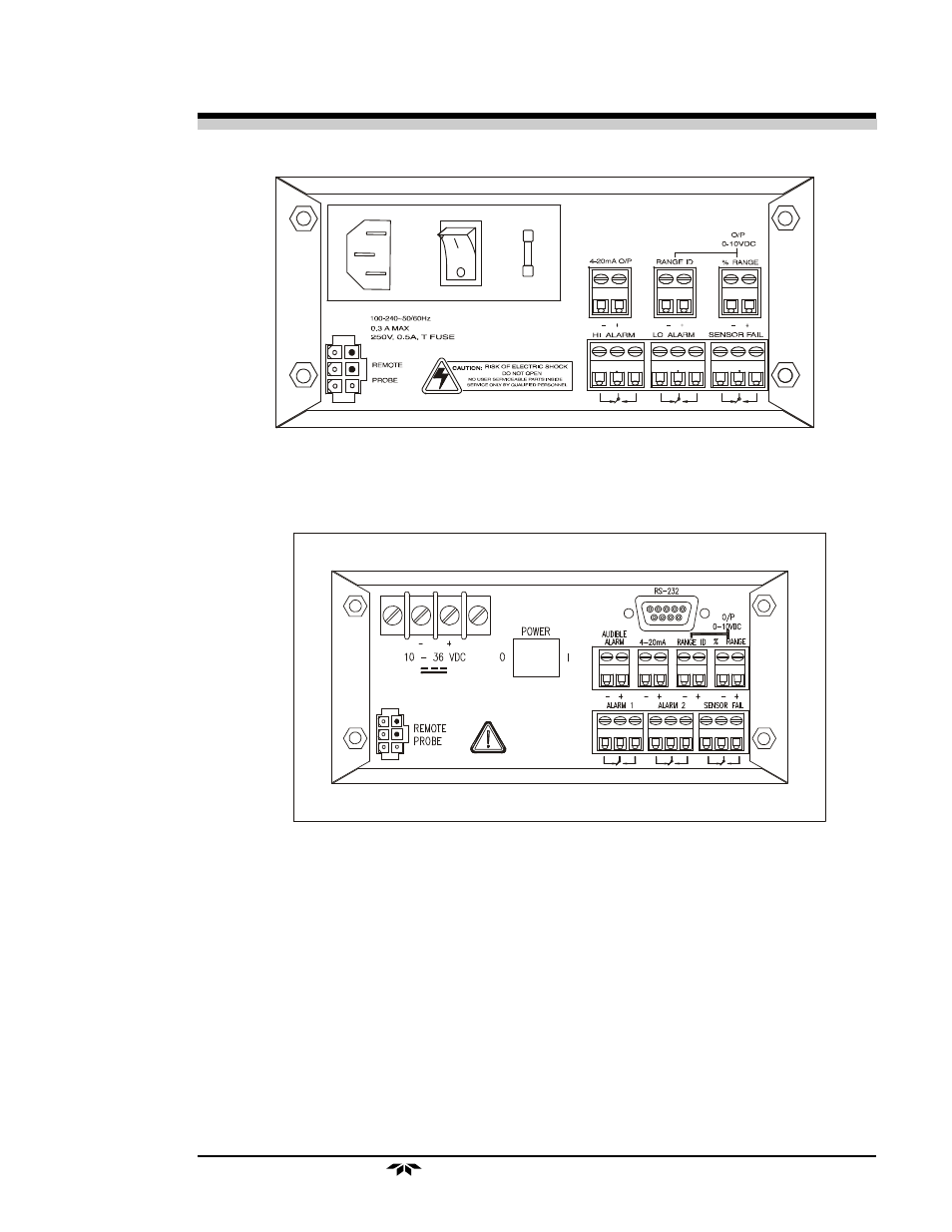 Teledyne 3350 - Microprocessor based control room monitor for personnel safety User Manual | Page 19 / 43