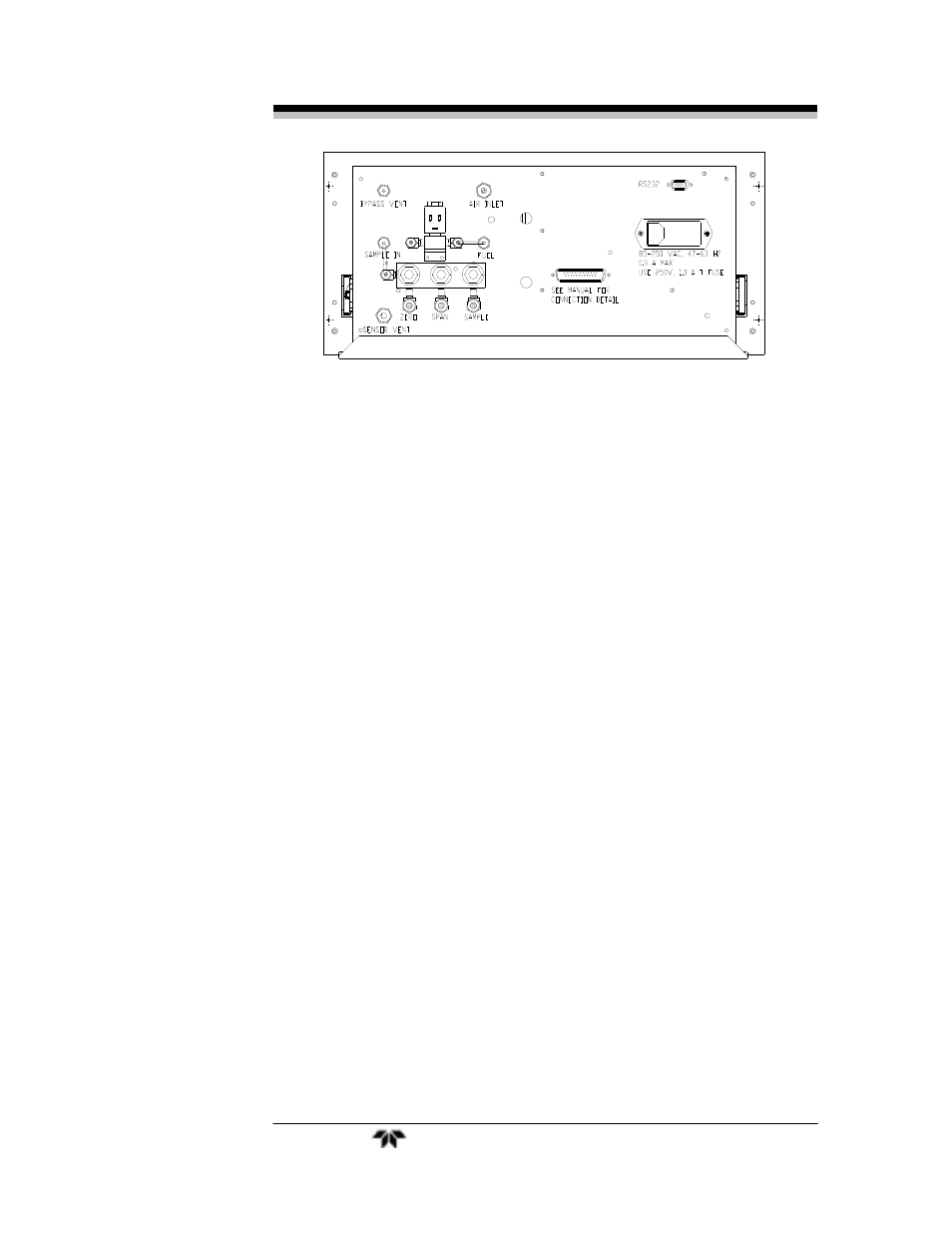 Teledyne 4020 - Hydrocarbon analyzer User Manual | Page 31 / 98