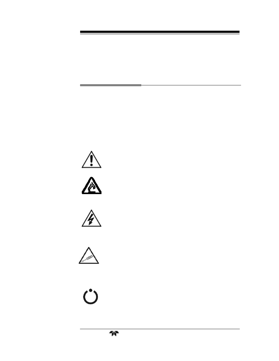 Safety messages | Teledyne 4020 - Hydrocarbon analyzer User Manual | Page 5 / 98