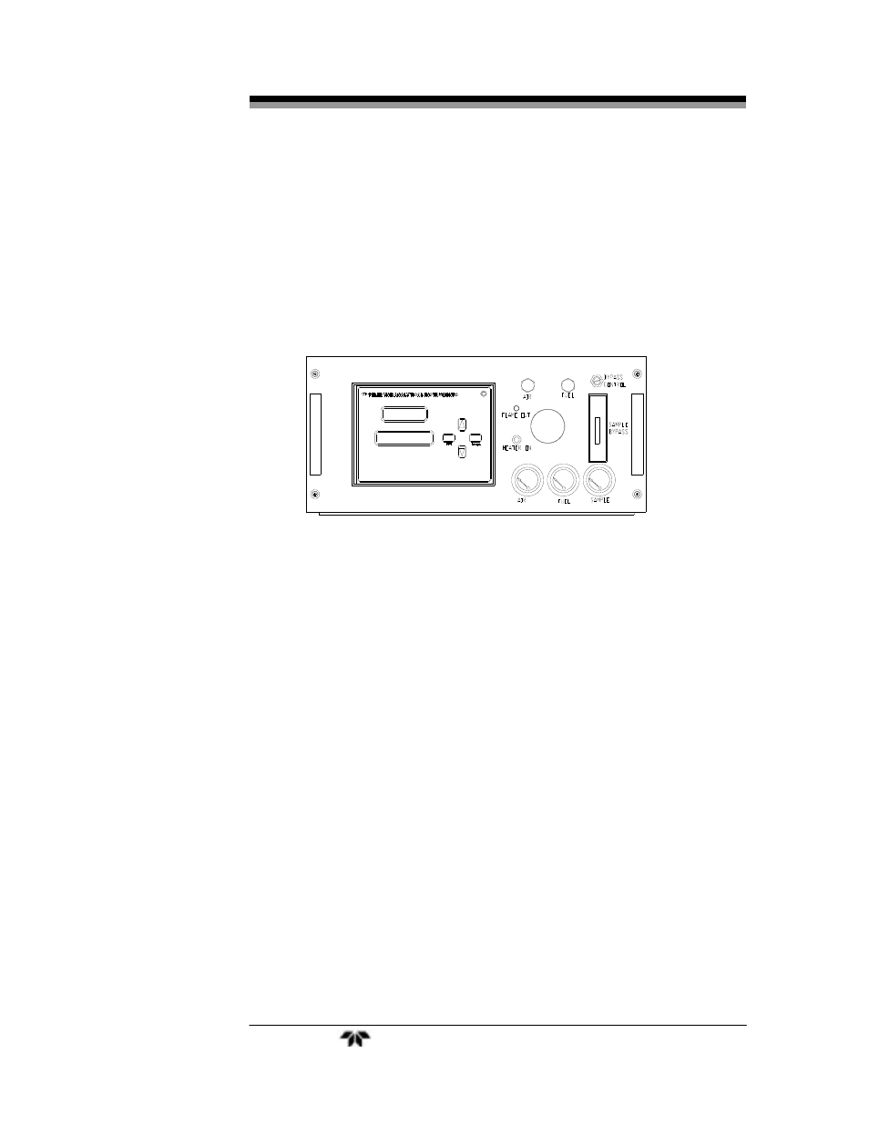 Teledyne 4020 – Hydrocarbon analyzer (special version for automatic background gas switching) User Manual | Page 50 / 100