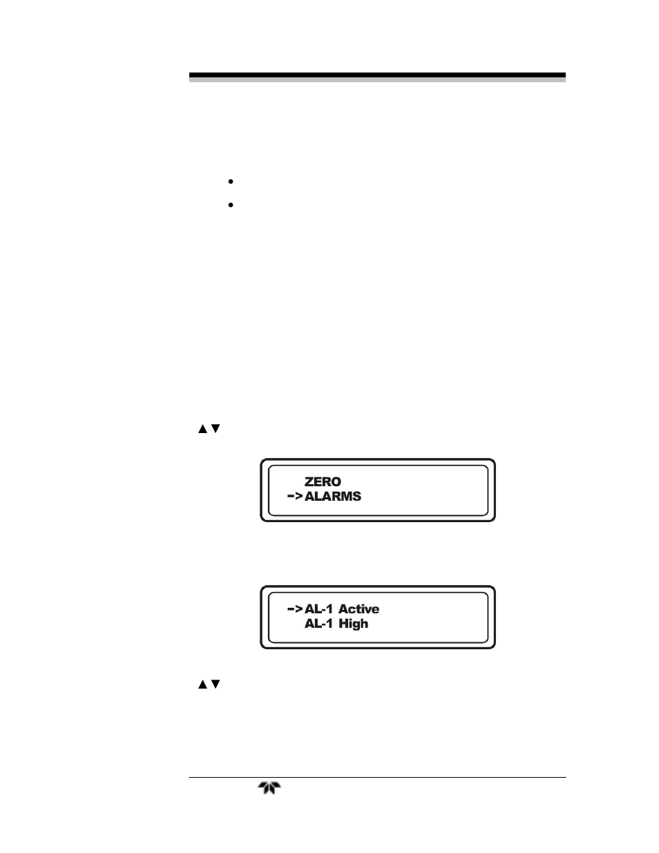 Teledyne 4020 – Hydrocarbon analyzer (special version for automatic background gas switching) User Manual | Page 69 / 100