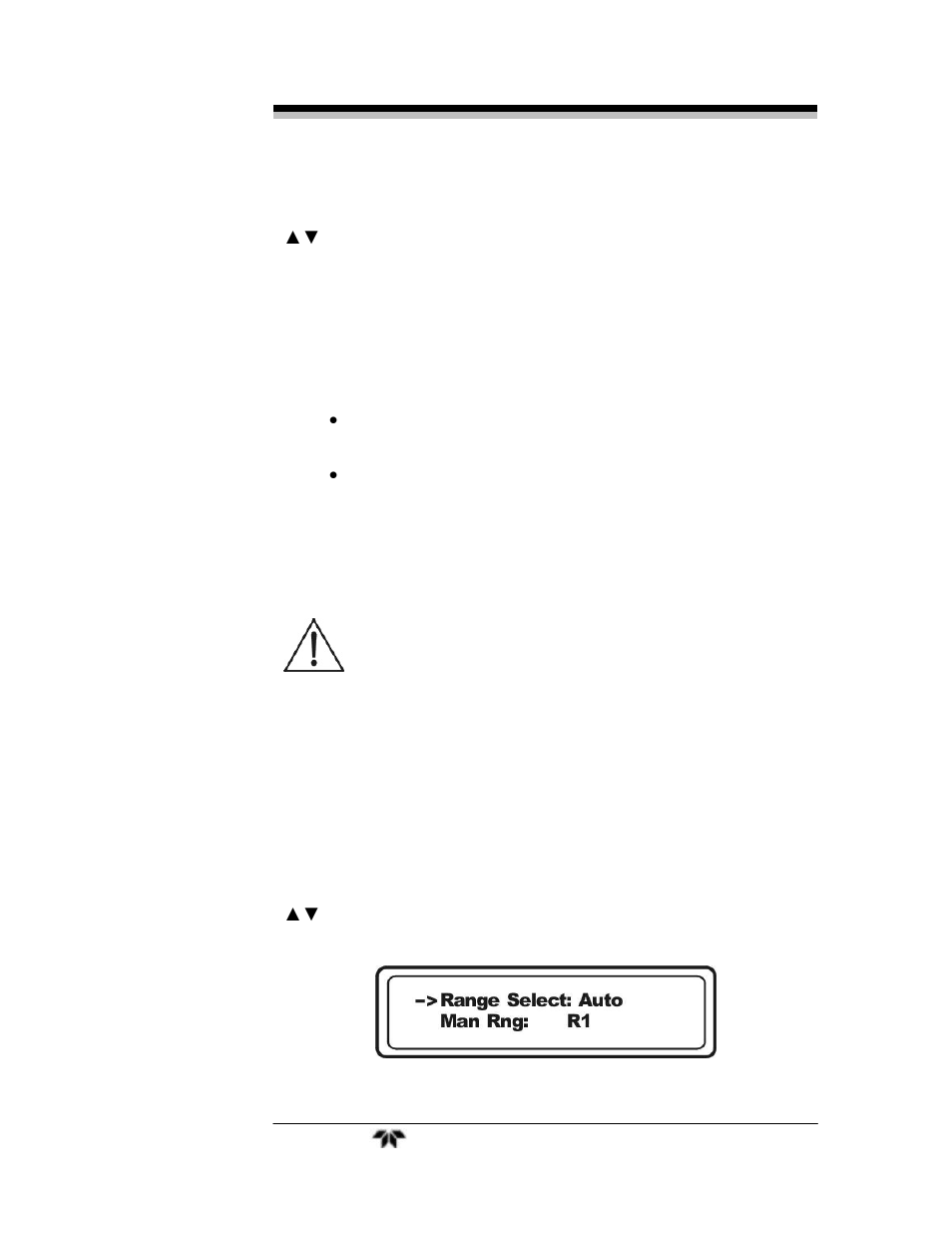 Teledyne 4020 – Hydrocarbon analyzer (special version for automatic background gas switching) User Manual | Page 71 / 100
