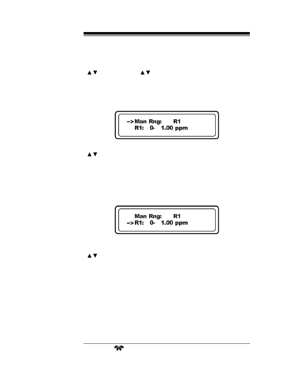 Teledyne 4020 – Hydrocarbon analyzer (special version for automatic background gas switching) User Manual | Page 72 / 100
