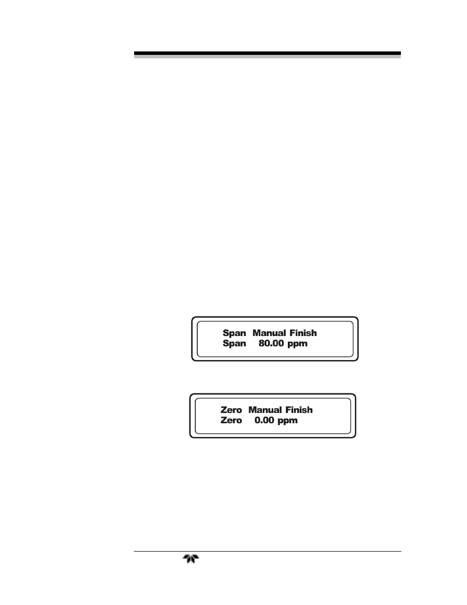 Teledyne 4020 – Hydrocarbon analyzer (special version for automatic background gas switching) User Manual | Page 79 / 100