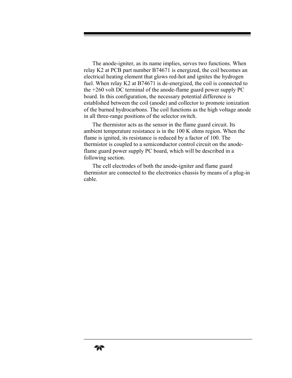 Teledyne 4030 - Total Hydrocarbon gas analyzer User Manual | Page 14 / 56