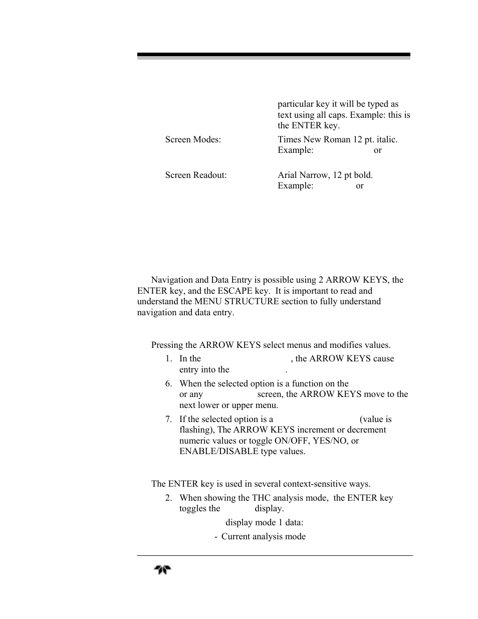 Teledyne 4030 - Total Hydrocarbon gas analyzer User Manual | Page 34 / 56