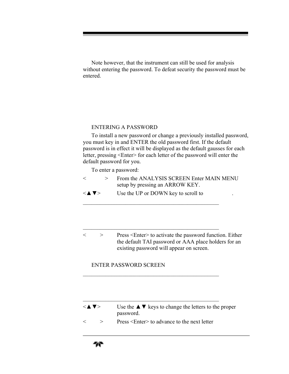 Teledyne 4030 - Total Hydrocarbon gas analyzer User Manual | Page 44 / 56