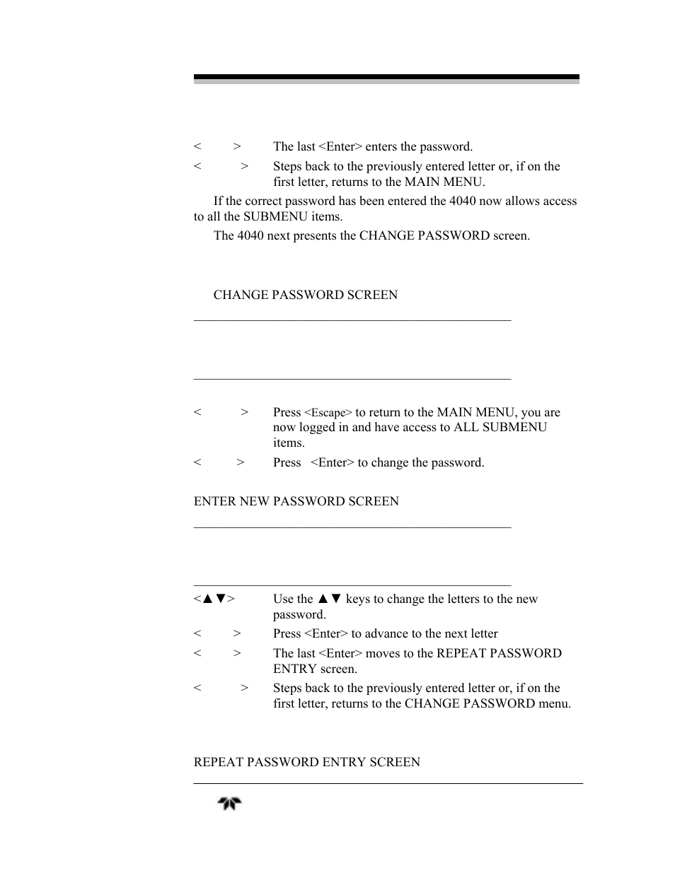 Teledyne 4030 - Total Hydrocarbon gas analyzer User Manual | Page 45 / 56