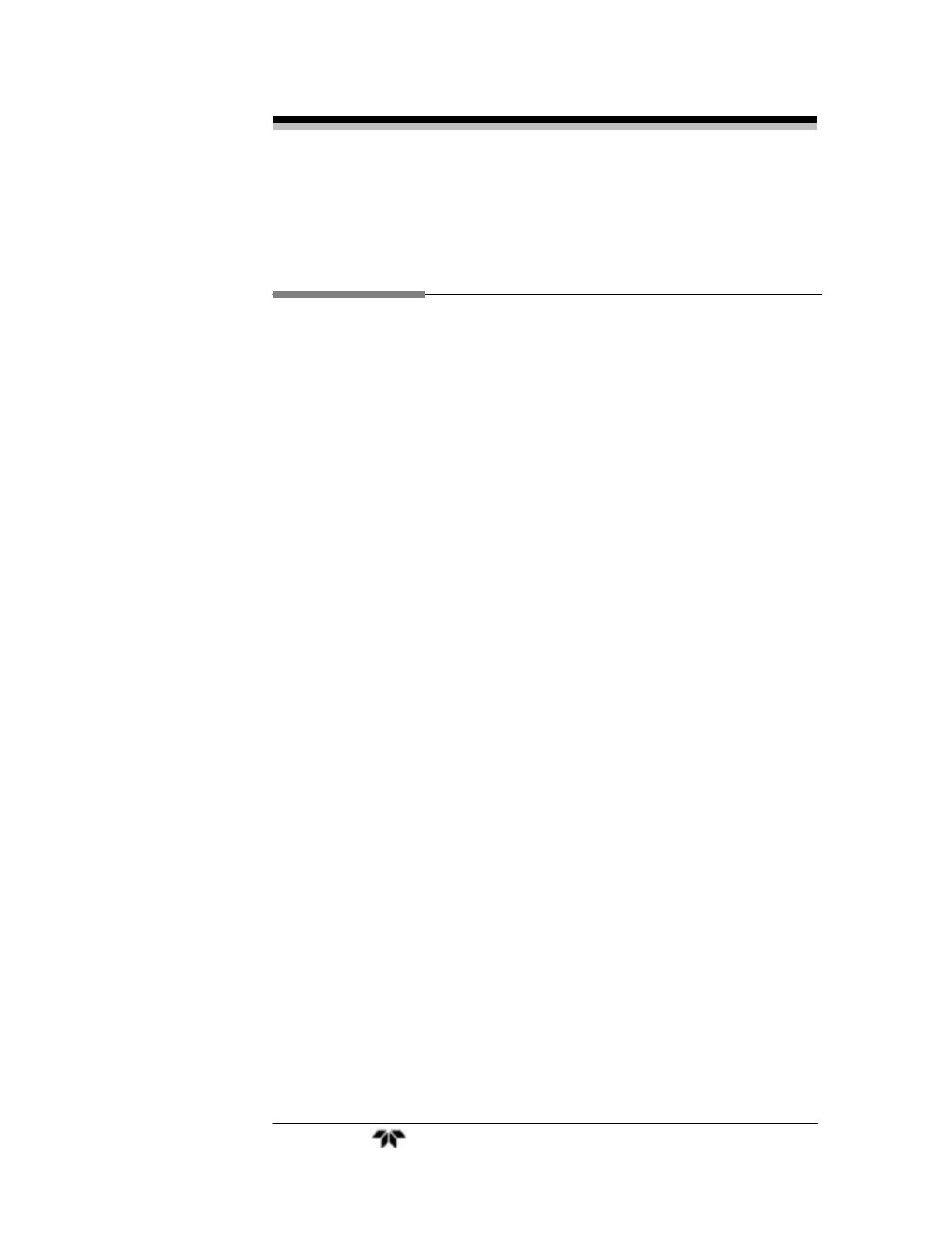 List of tables | Teledyne 4040 - Methane / Nonmethane analyzer User Manual | Page 13 / 69