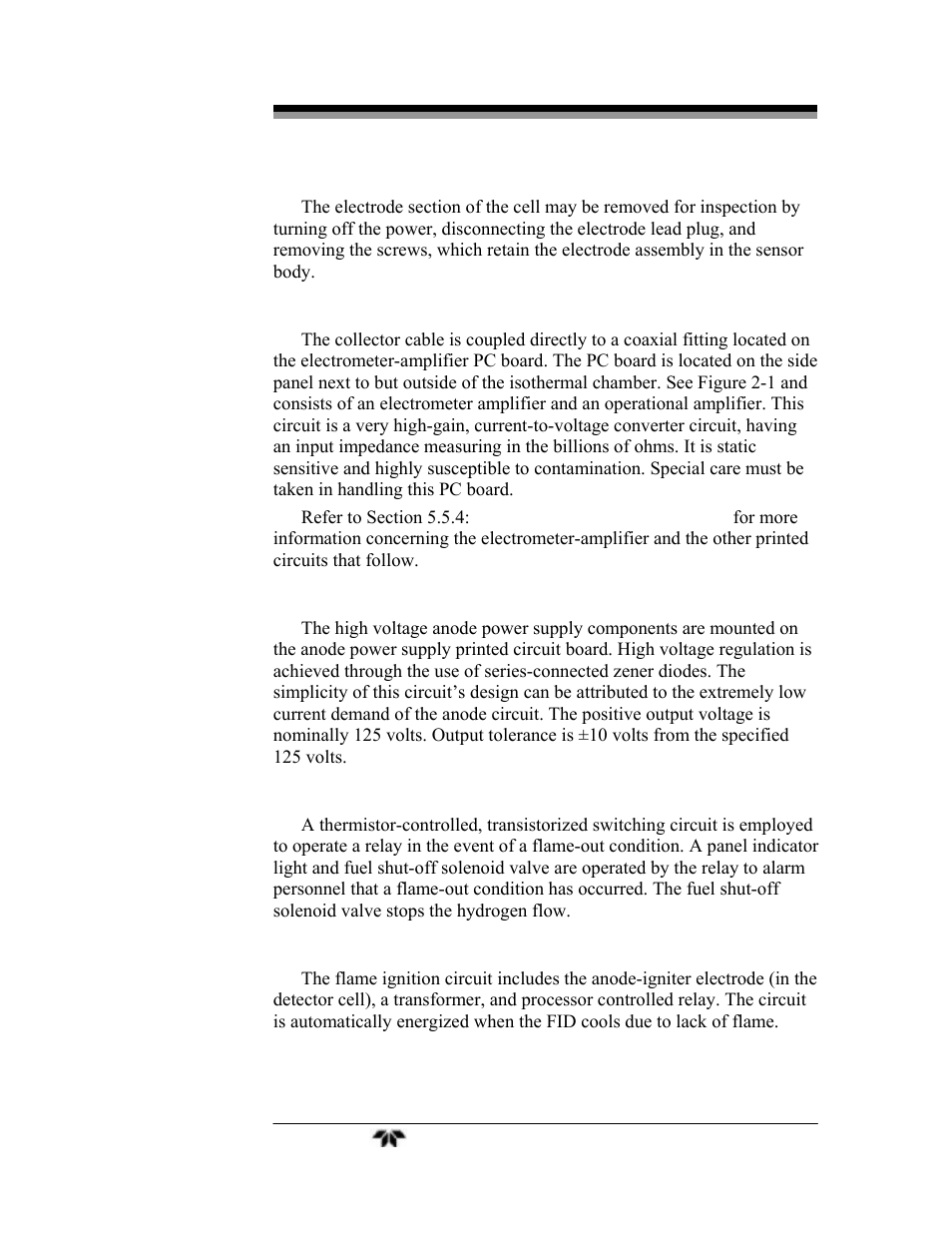 Teledyne 4040 - Methane / Nonmethane analyzer User Manual | Page 22 / 69