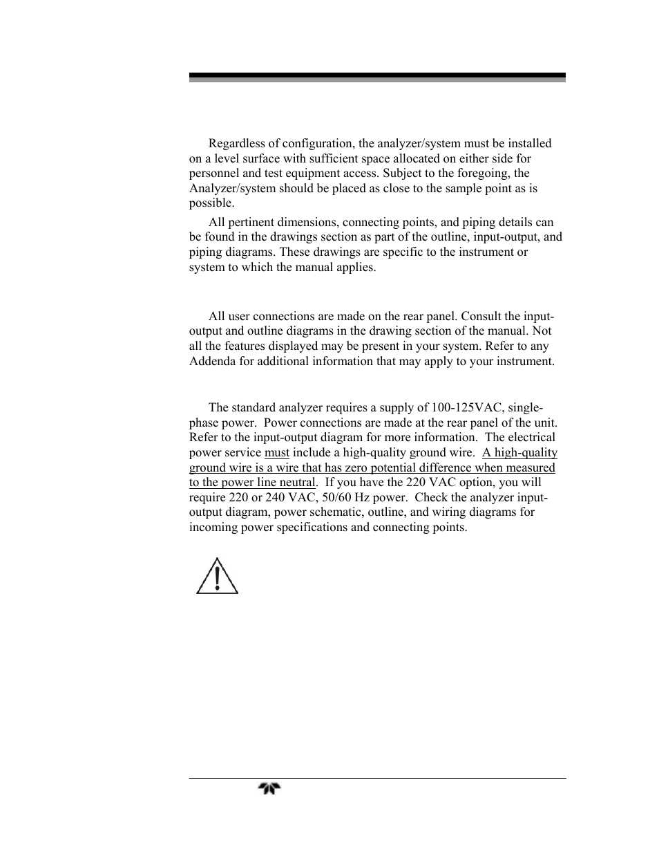 Teledyne 4040 - Methane / Nonmethane analyzer User Manual | Page 26 / 69
