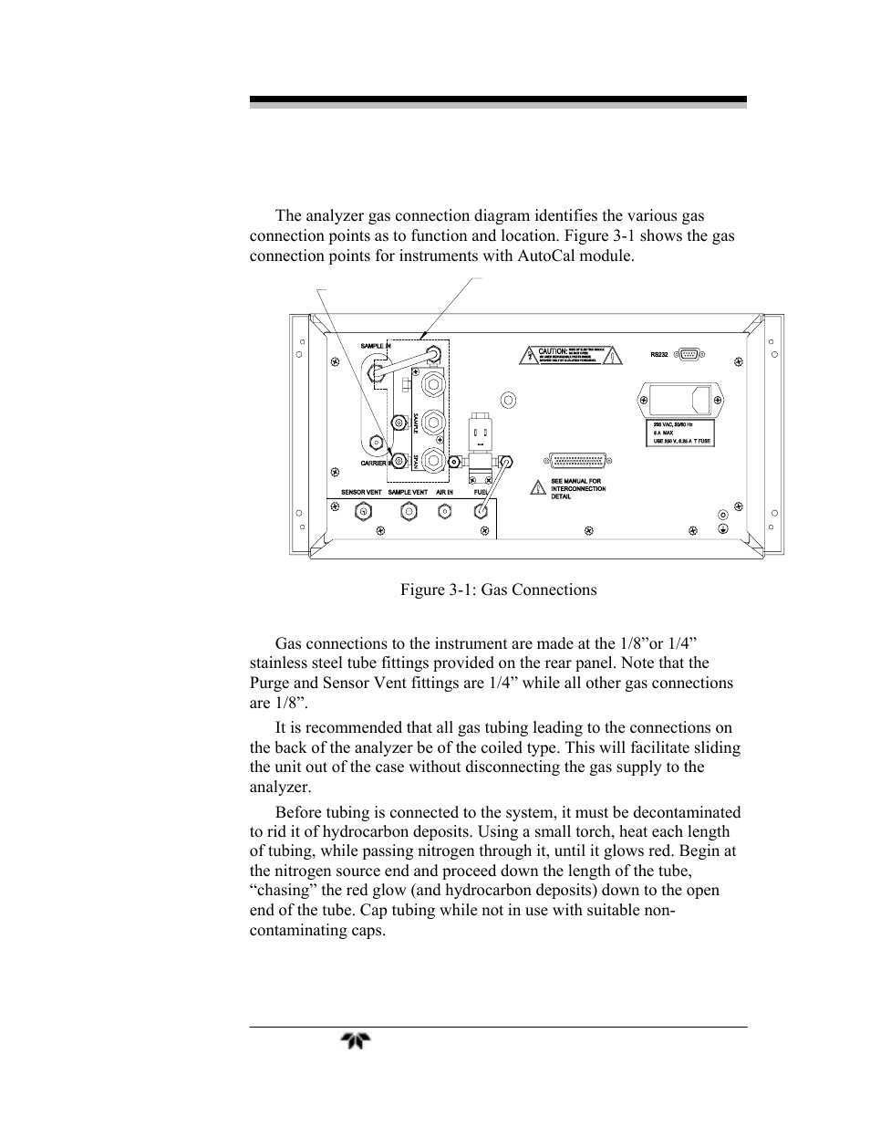 Teledyne 4040 - Methane / Nonmethane analyzer User Manual | Page 27 / 69