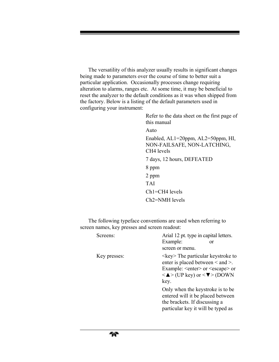 Teledyne 4040 - Methane / Nonmethane analyzer User Manual | Page 44 / 69