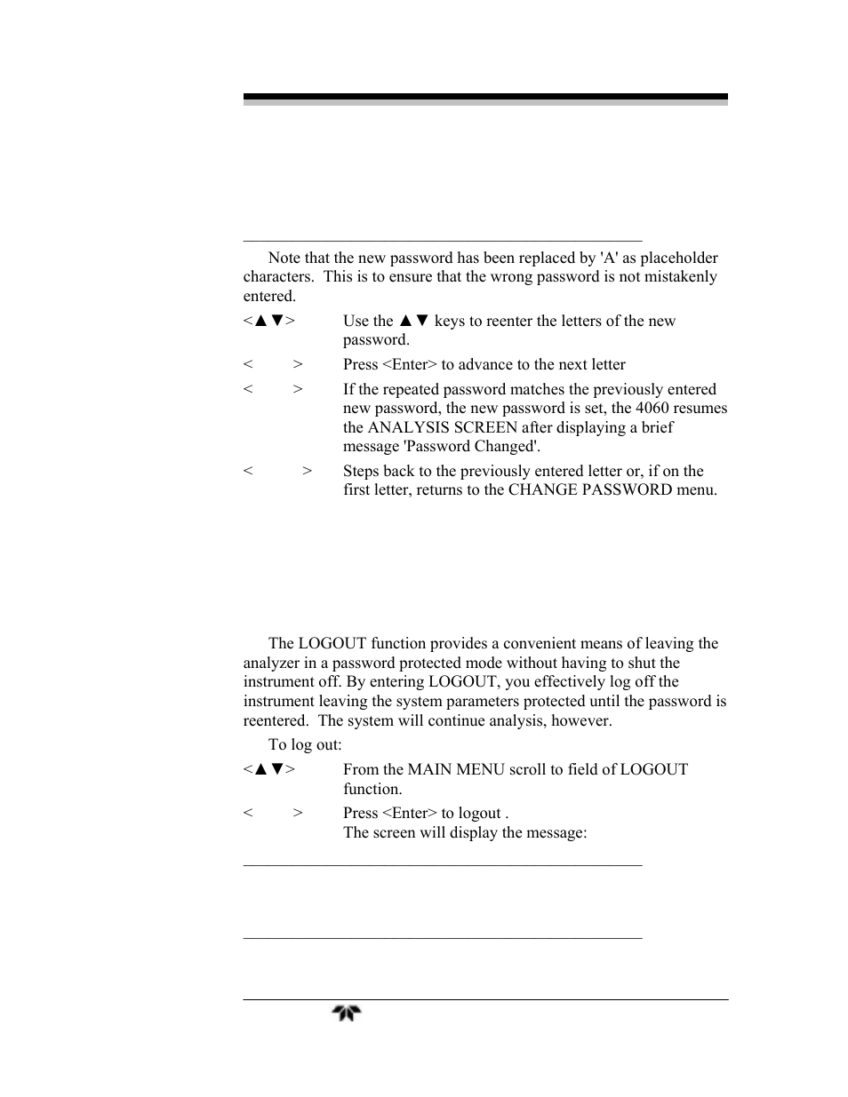 Teledyne 4040 - Methane / Nonmethane analyzer User Manual | Page 57 / 69