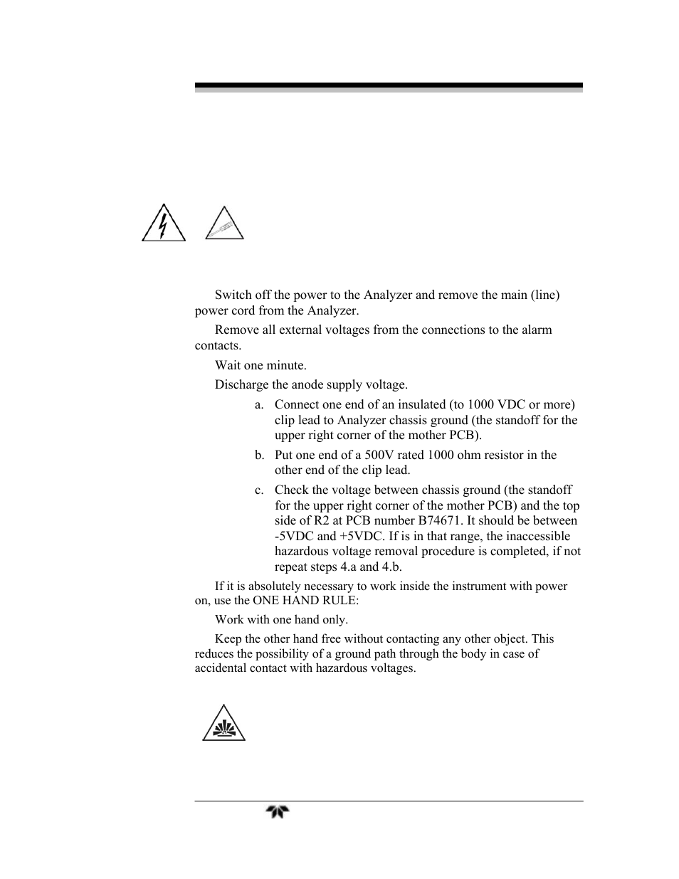 Teledyne 4040 - Methane / Nonmethane analyzer User Manual | Page 7 / 69