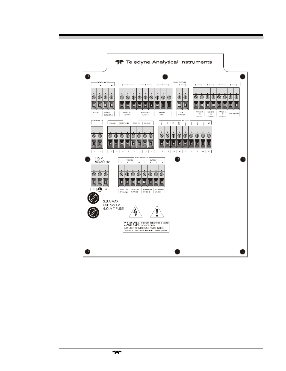 Teledyne 5000B - Near Infrared Photometer User Manual | Page 17 / 106