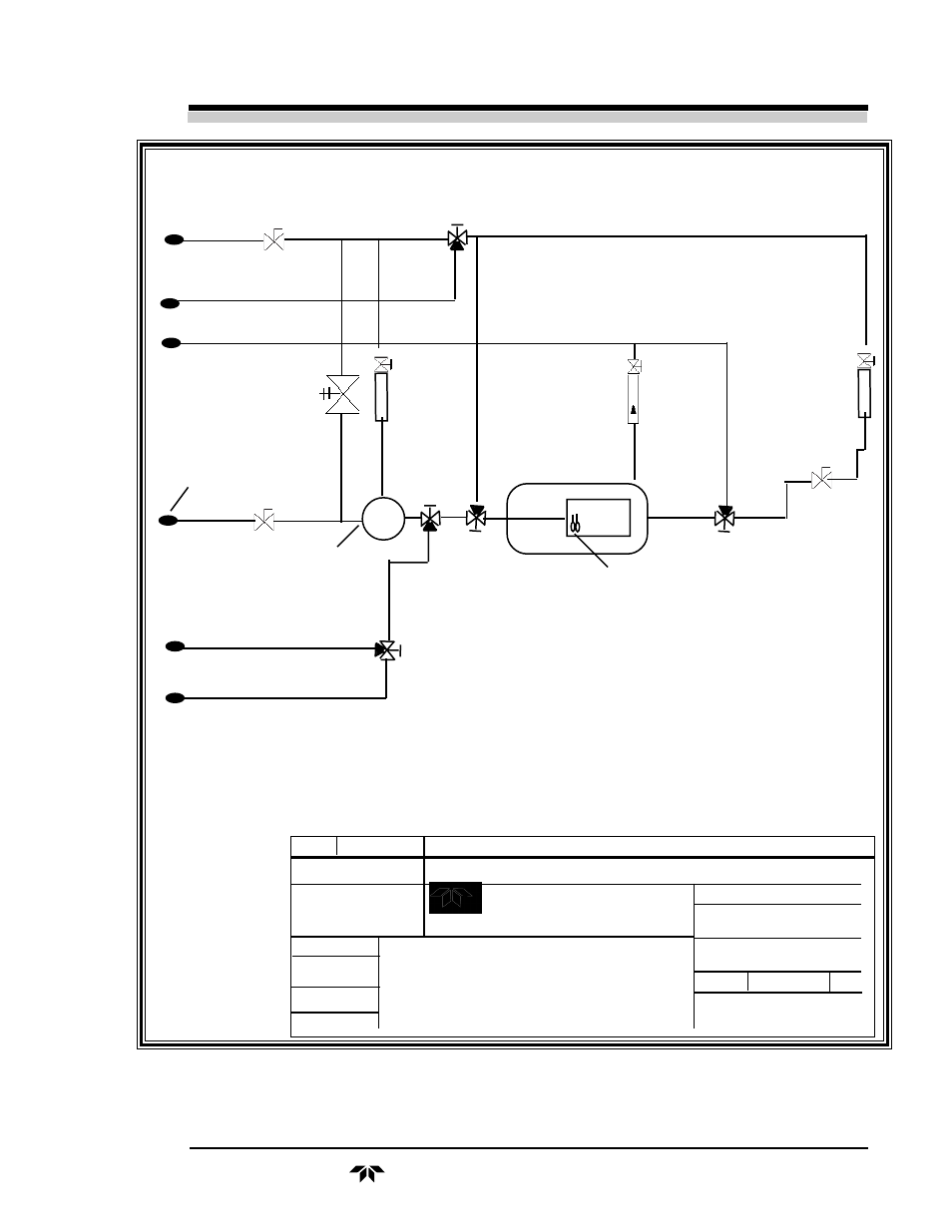 Operations/analysis unit 4, Zero in, Span in | Teledyne analytical instruments, V-621 | Teledyne 5000B - Near Infrared Photometer User Manual | Page 83 / 106