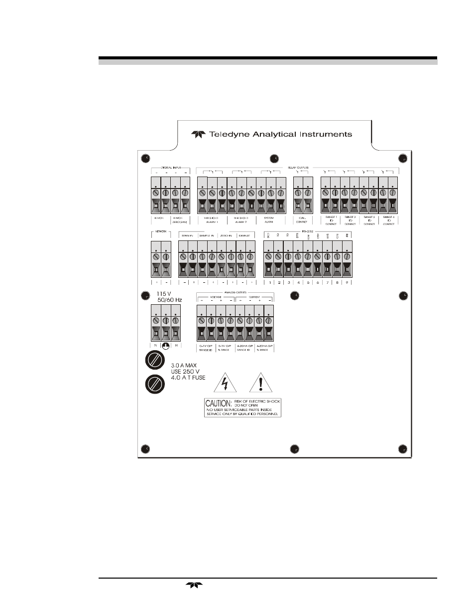 Teledyne 6000B - Photometric analyzer User Manual | Page 13 / 98