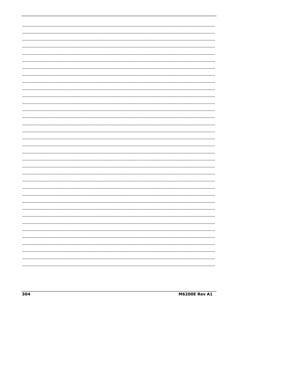 Teledyne 6200E - Sulfides Analyzer User Manual | Page 304 / 306