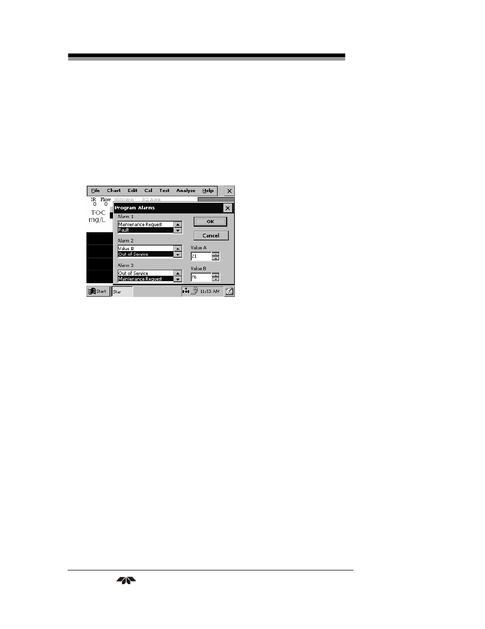 Teledyne 6700-C Total Organic Carbon Analyzer (Hi-Temp Combustion version) User Manual | Page 32 / 59