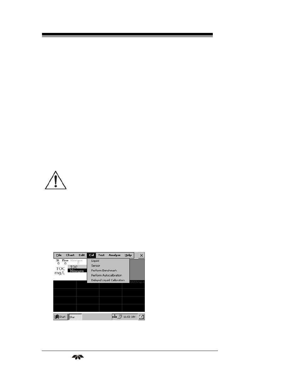 Teledyne 6700-C Total Organic Carbon Analyzer (Hi-Temp Combustion version) User Manual | Page 34 / 59