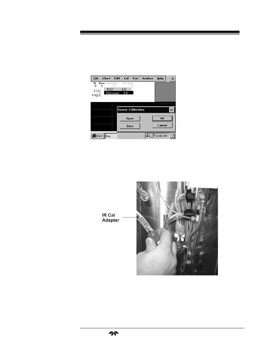 Teledyne 6700-C Total Organic Carbon Analyzer (Hi-Temp Combustion version) User Manual | Page 35 / 59