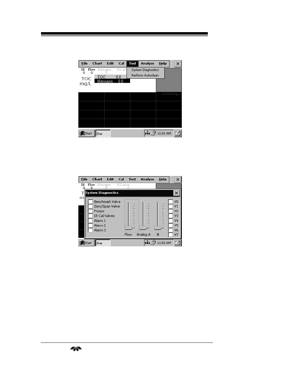 Teledyne 6700-C Total Organic Carbon Analyzer (Hi-Temp Combustion version) User Manual | Page 40 / 59