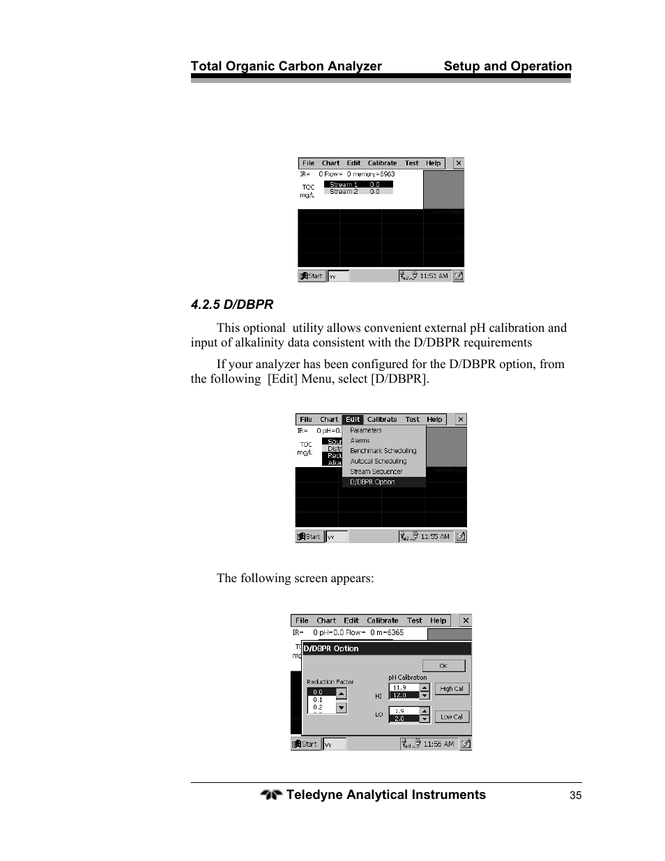 Teledyne 6750 - Total Organic Carbon analyzers User Manual | Page 47 / 96