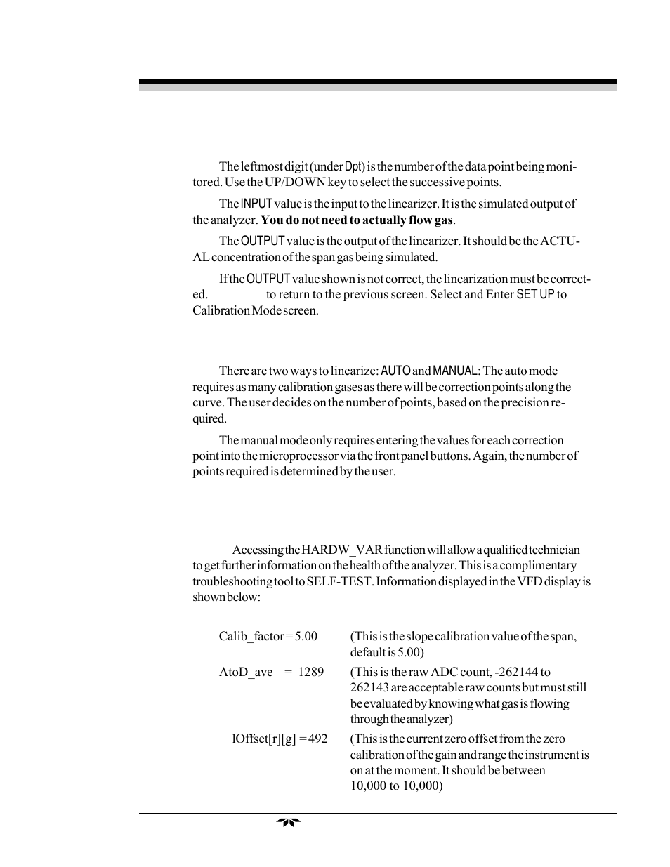 Teledyne 7120 - NDIR analyzer User Manual | Page 44 / 83