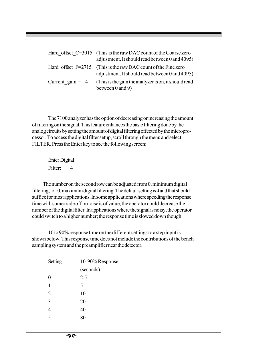 Teledyne 7120 - NDIR analyzer User Manual | Page 45 / 83