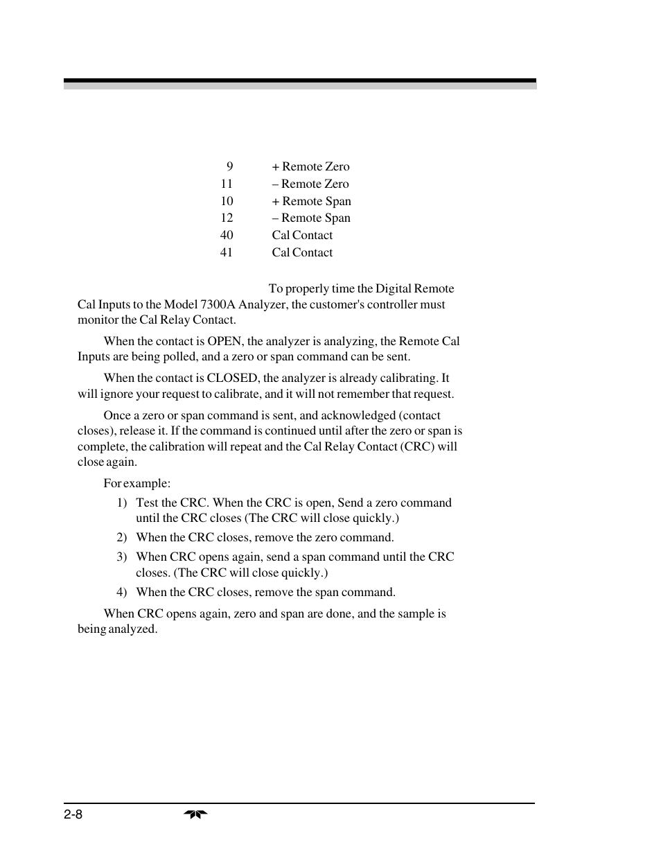 Teledyne 7300a - NDIR analyzer User Manual | Page 20 / 85