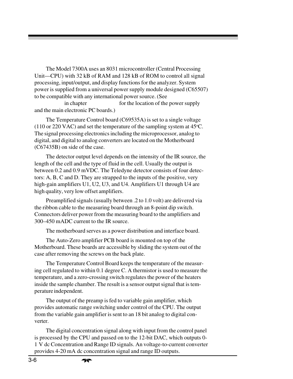 Teledyne 7300a - NDIR analyzer User Manual | Page 32 / 85