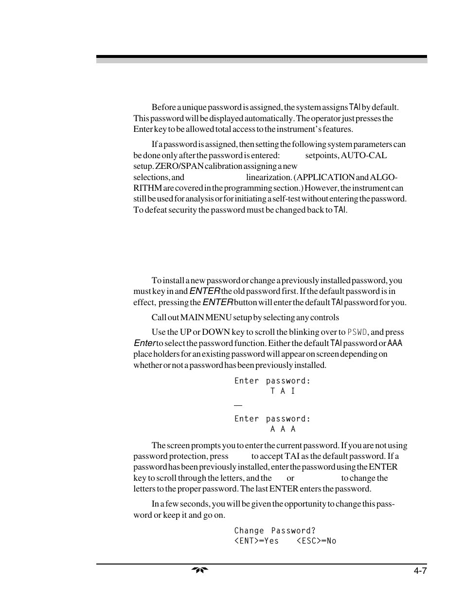 Teledyne 7300a - NDIR analyzer User Manual | Page 43 / 85