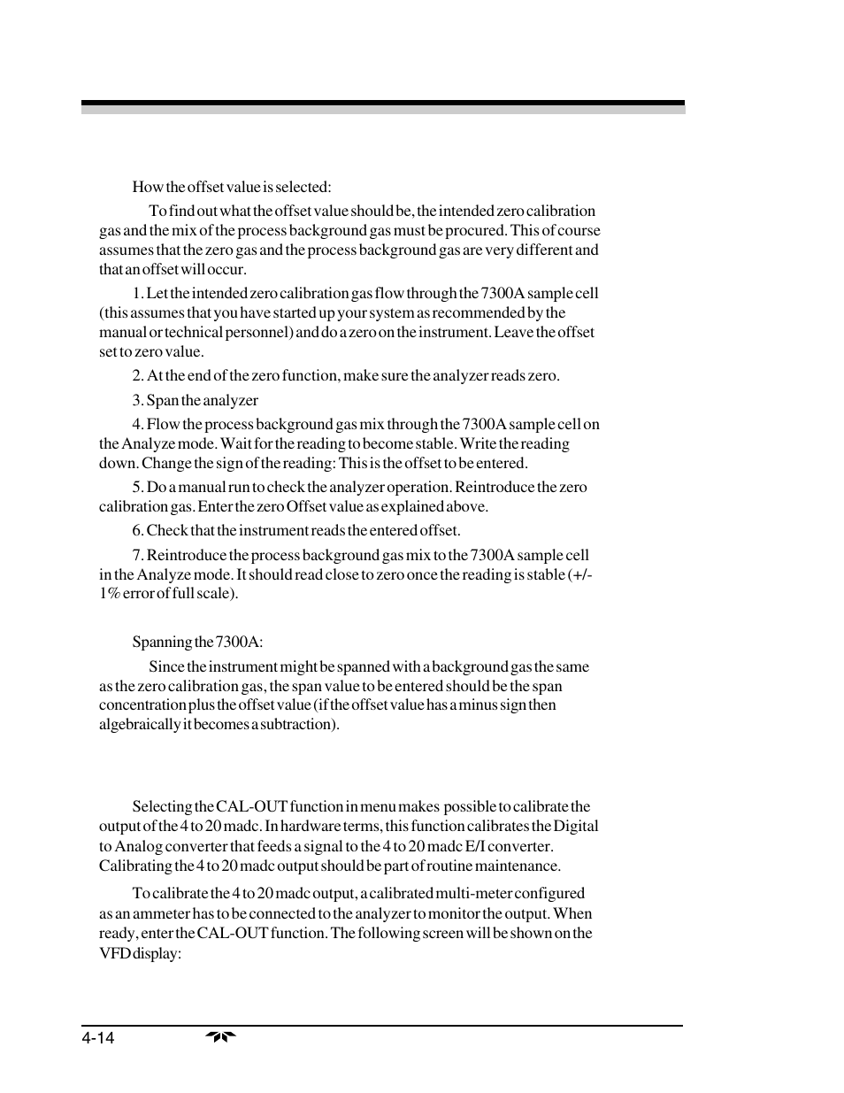 Teledyne 7300a - NDIR analyzer User Manual | Page 50 / 85