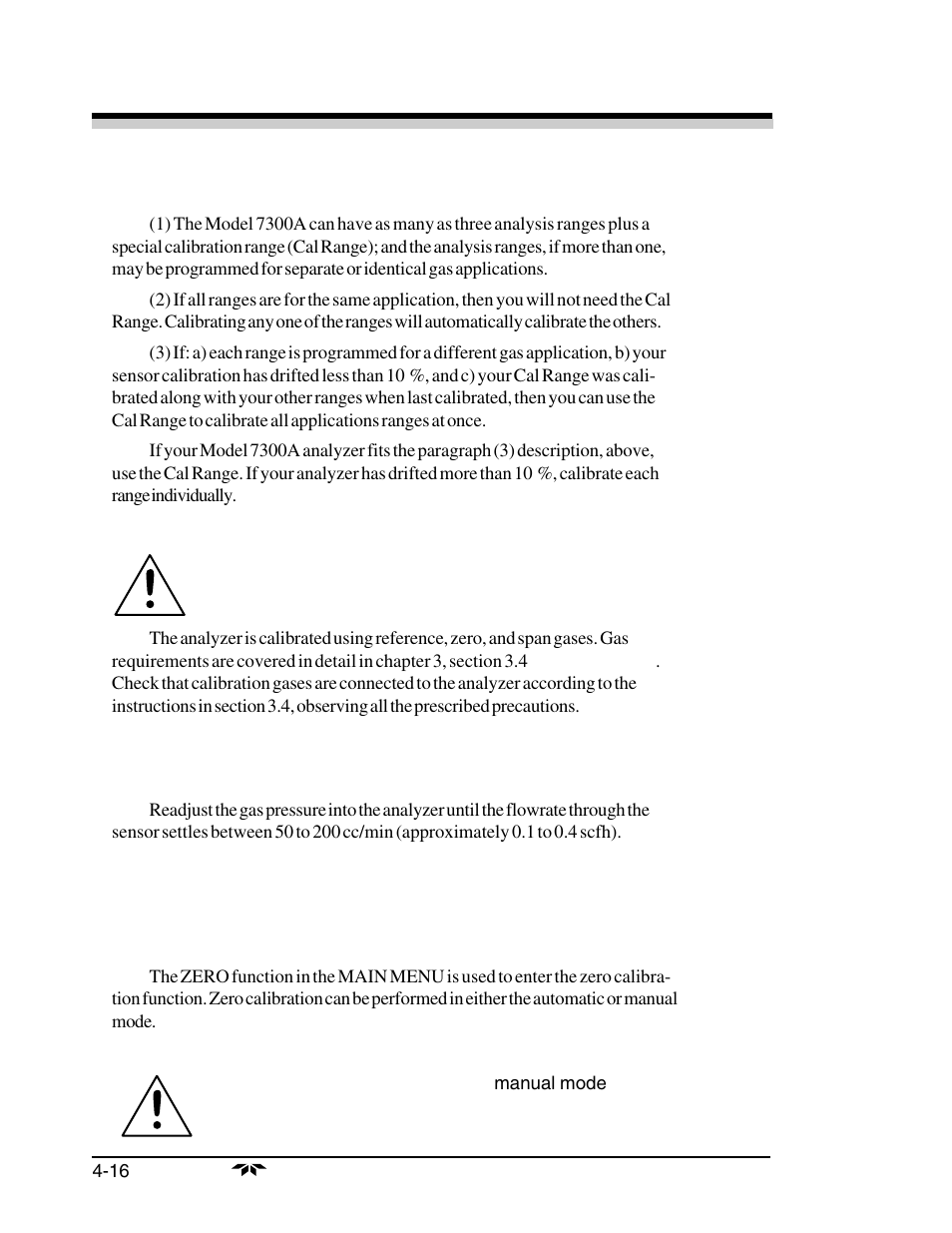 Teledyne 7300a - NDIR analyzer User Manual | Page 52 / 85