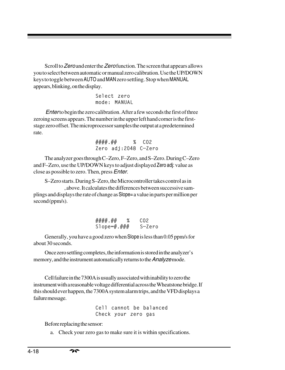 Teledyne 7300a - NDIR analyzer User Manual | Page 54 / 85