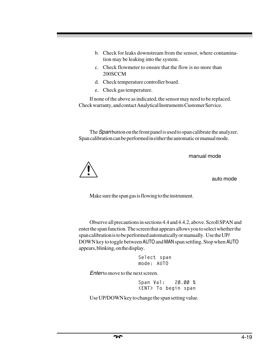 Teledyne 7300a - NDIR analyzer User Manual | Page 55 / 85