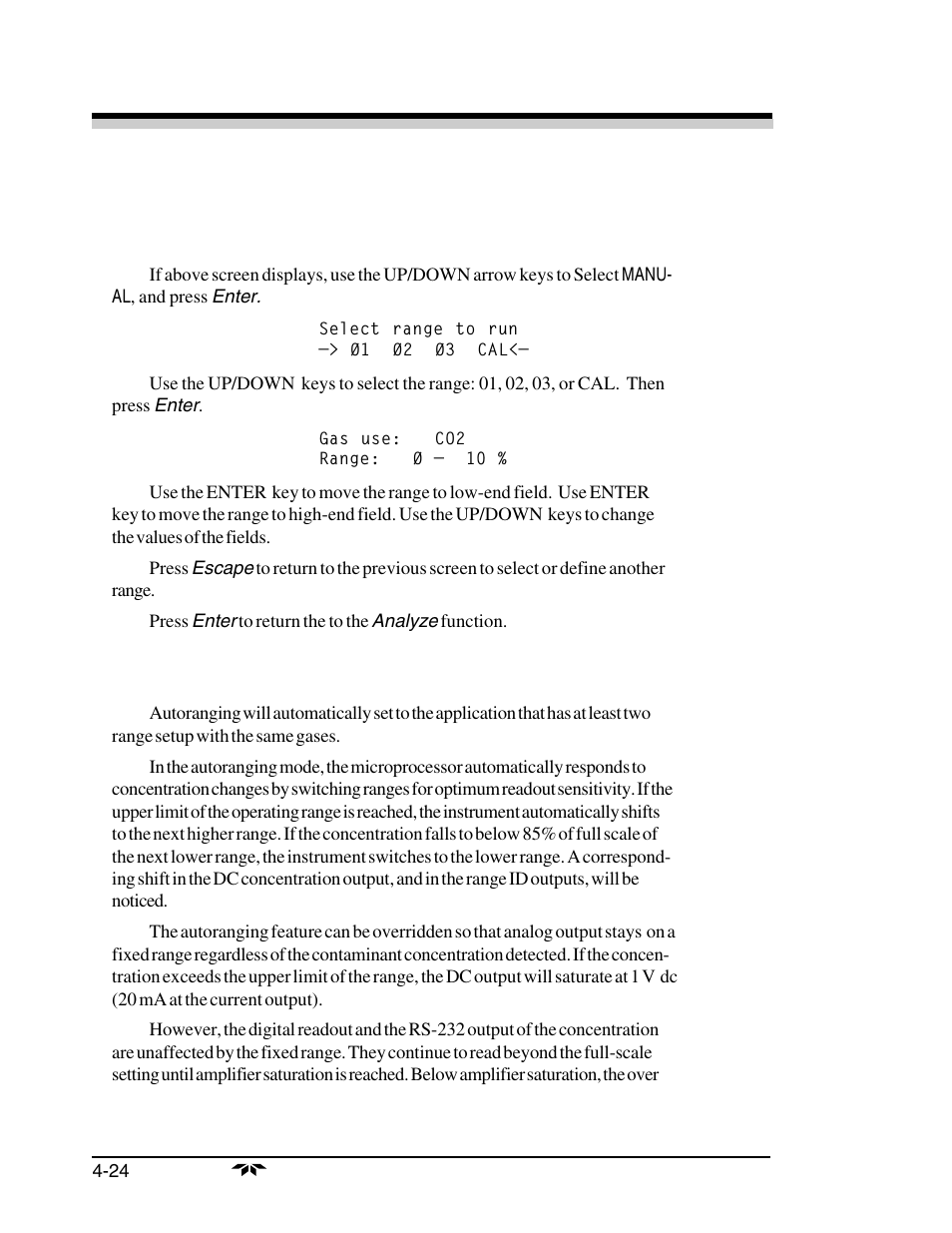 Teledyne 7300a - NDIR analyzer User Manual | Page 60 / 85